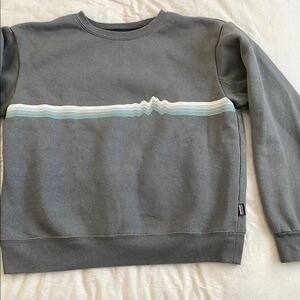Patagonia Gray Crewneck Sweatshirt